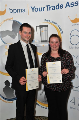 Ben Hudson and Claire Jobling
