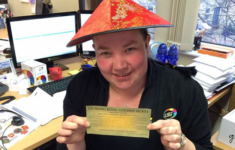 Claire Jobling wins Golden Ticket