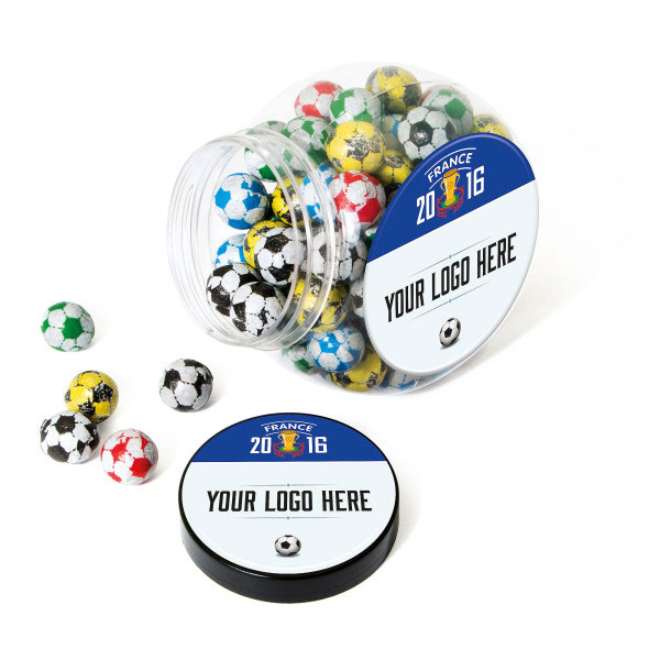France 2016 - Mini Cookie Jar of Footballs