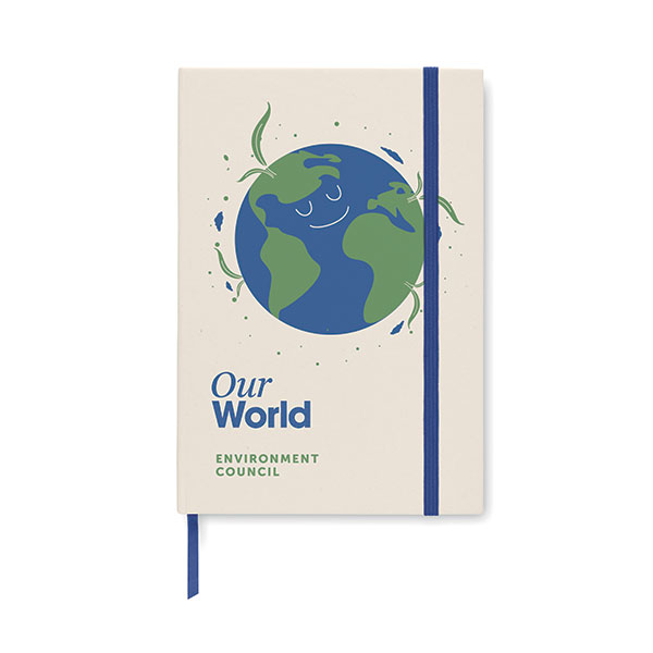 Recycled Milk Carton A5 Casebound Notebook